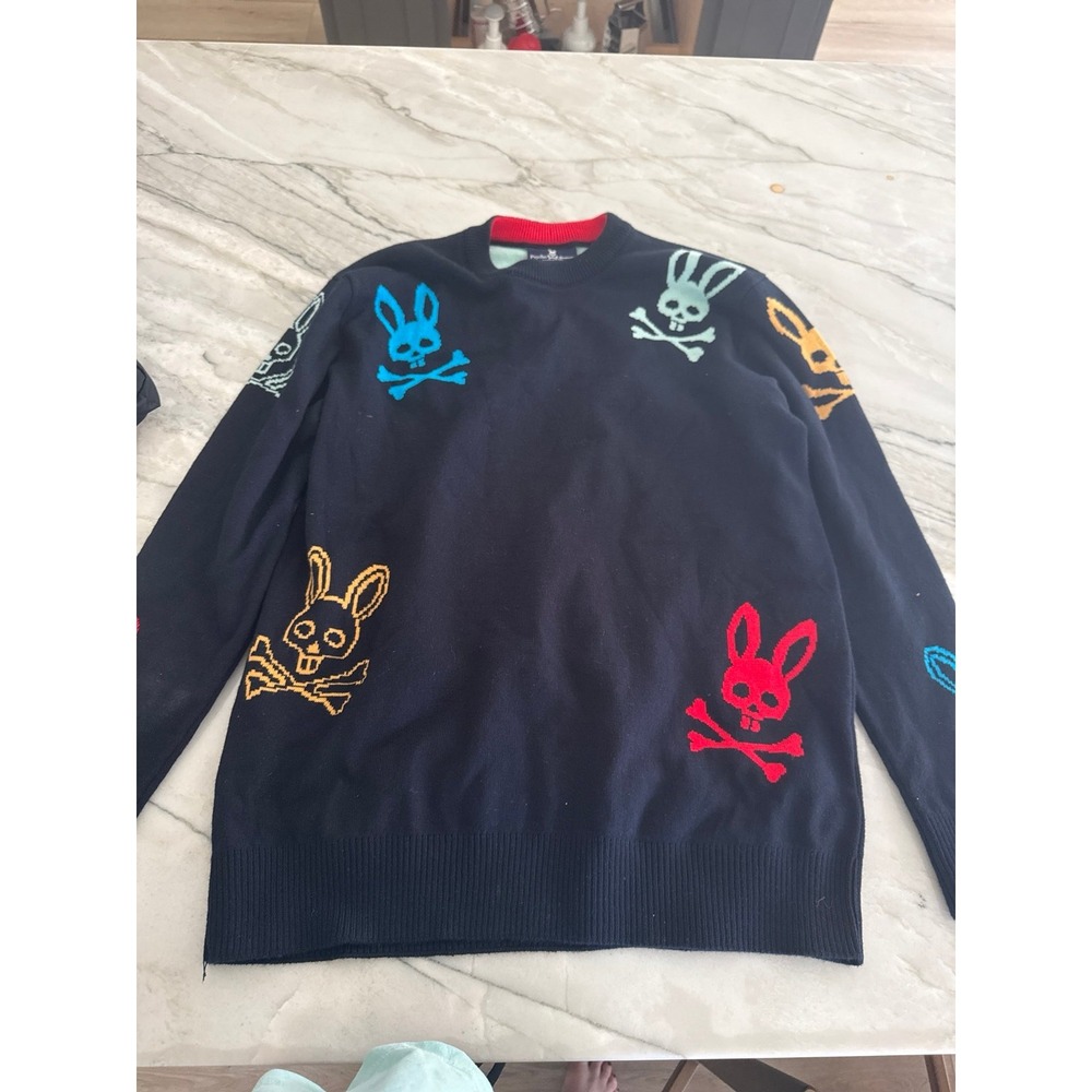 Psycho Bunny pima cotton sweater size 5